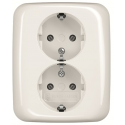 WCD RA 2VOUDIG INBOUW WIT/WIT BJ
