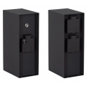KS BUITENSTOPCONTACT CHARGE ZWART MET SCHEMERSENSOR KS BUITENSTOPCONTACT CHARGE ZWART MET SCHEMERSENSOR