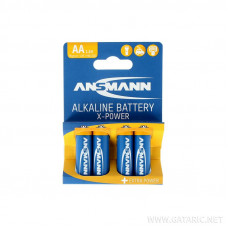 ALKALINE BATTERIJEN BIG FIVE X-POWER ALKALINE BATTERIJ MIGNON AA / LR6 4ER PAPIEREN BLISTERVERPAKKING ALKALINE BATTERIJEN BIG FIVE X-POWER ALKALINE BATTERIJ MIGNON AA / LR6 4ER PAPIEREN BLISTERVERPAKKING
