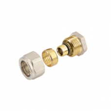 BONFIX ALU-KNEL EINDKOPPELING 16 MM 1ST. BONFIX ALU-KNEL EINDKOPPELING 16 MM 1ST.