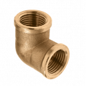 BONFIX DRAAD MESSING KNIEKOPPELING 1/2" BINNENDRAAD 1ST