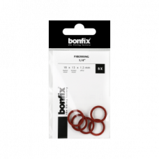 BONFIX FIBERRING 1/4" (18 X 13 X 1,5 MM) 5 STUKS BONFIX FIBERRING 1/4" (18 X 13 X 1,5 MM) 5 STUKS