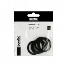 BONFIX GUMMIRING 5/4" (39 X 30 X 2 MM) 5 STUKS BONFIX GUMMIRING 5/4" (39 X 30 X 2 MM) 5 STUKS