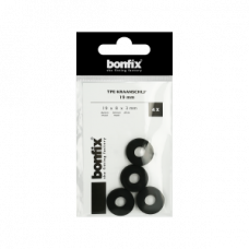BONFIX TPE-KRAANSCHIJF 19 MM (19 X 8 X 3 MM) 4 STUKS BONFIX TPE-KRAANSCHIJF 19 MM (19 X 8 X 3 MM) 4 STUKS