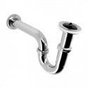 BONFIX MESSING VERCHROOMDE WASTAFELSIFON MET PLUG 5/4 X 32MM BONFIX MESSING VERCHROOMDE WASTAFELSIFON MET PLUG 5/4 X 32MM