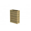 BLOEMBAK FLUX 90 EXCELLENT, 70 X 30 X 90 CM, GROEN GEIMPREGNEERD.
