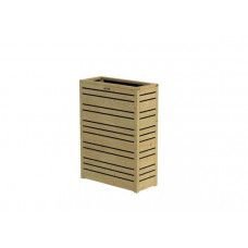 BLOEMBAK FLUX 90 EXCELLENT, 70 X 30 X 90 CM, GROEN GEIMPREGNEERD.