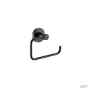 TOILETROLHOUDER Z/KLEP M.ZWART PLIEGE TOILETROLHOUDER Z/KLEP M.ZWART PLIEGE