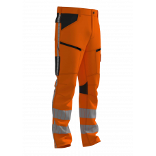 WERKBROEK RWS STRETCH WBSRWS100 FLUO-ORANJE