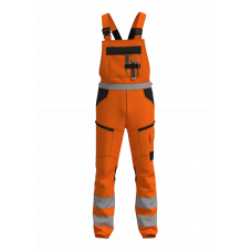 AMERIKAANSE OVERALL RWS STRETCH AMSRWS100 FLUO-ORANJE AMERIKAANSE OVERALL RWS STRETCH AMSRWS100 FLUO-ORANJE