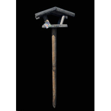 VOEDERHUIS PRIKSTOK LARIX ZWART