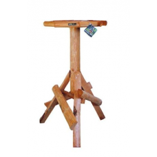 VOEDERTAFEL ROND BRUIN