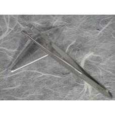 A.A.S. EPILEER PINCET SCHUIN STAINLESS/SATINE A.A.S. EPILEER PINCET SCHUIN STAINLESS/SATINE
