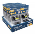 ANSMANN KOPLAMP HD120B OP BATTERIJEN