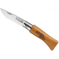 ZAKMES N&deg;02 CARBON, OPINEL CLASSIC, NIET RVS/HOUT