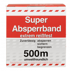 500 MTR AFZETLINT ROOD-WIT