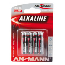 ALKALINE BATTERIJ MICRO AAA / LR03 4 PCS. BLISTERVERPAKKING