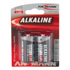 ALKALINE BATTERIJ BABY C / LR14 2 PCS. BLISTERVERPAKKING