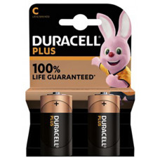 DURACELL ALKALINE PLUS 100 C 2ST.