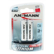 LITHIUM BATTERIJ MIGNON AA / FR6 2 PCS. BLISTERVERPAKKING