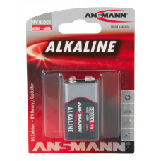 ALKALINE BATTERIJ 9 VOLT E BLOK / 6LR61 1 PCS. BLISTERVERPAKKING