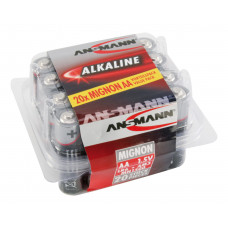 ALKALINE BATTERIJ MIGNON AA / LR6 20 PCS. BOX