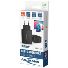 NTELLIGENTE USB-OPLADER 60 W MET EEN USB- EN TYPE-C POWER DELIVERY-POO