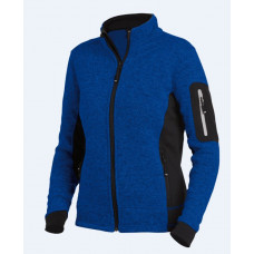 FHB MARIEKE FLEECE JACK COBALT BLAUW