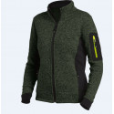 FHB MARIEKE FLEECE JACK GROEN