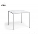 NARDI TUINTAFEL CUBE KLEUR BIANCO 80X80 CM