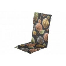 TUINSTOEL KUSSEN NORAH BLACK 123X50X8 CM