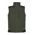 FHB BODYWARMER HAUKE OLIJF-ZWART