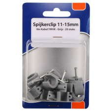 SHOP SPIJKERCLIP 11-15MM 20ST