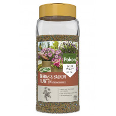 POKON TERRAS & BALKON PLANTEN VOEDINGSKORRELS 800GR OMDOOS