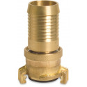 SNELKOPPELING MESSING 13 MM NASTELBAAR