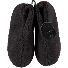 LADIES MULES TEDDY WOOL GREY