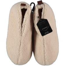 LADIES MULES TEDDY WOOL OFFWHITE