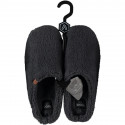 MEN HOME SLIPPERS TEDDY WOOL ANTRACIET