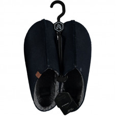 MEN SLIPPER FELT DENIM