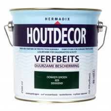 HOUTDECOR 623 DONKER GROEN 2500ML