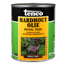 TENCO HARDHOUTOLIE WATERBASIS ROYAL TEAK 1