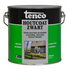 TENCO HOUTCOAT ZWART 2.5