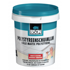 BISON POLYSTYREENSCHUIMLIJM POT 1KG*6 NLFR