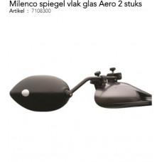 MILENCO SPIEGEL VLAK GLAS AERO 2 STUKS