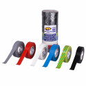 PVC ISOLATIETAPE VDE - GEMENGD 19MM X 20M - SET VAN 10