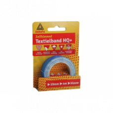 DUCTTAPE ZELFKLEVEND TEXTIELBAND HQ+ BLAUW 4 M X 19 MM