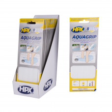 AQUA GRIP ANTI-SLIP TAPE (8 STUKS) - TRANSPARANT 20MM X 240MM