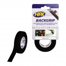 BACK GRIP - ZWART 16MM X 5M