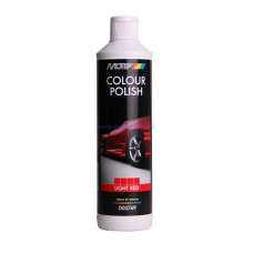 CAR CARE BOTTLE -COLOUR POLISH RED 500 ML