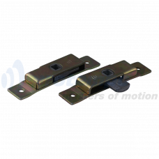 BANDENBAKSLOT TWEEZIJDIG GEEL VERZINKT CR3+ 125MM 25